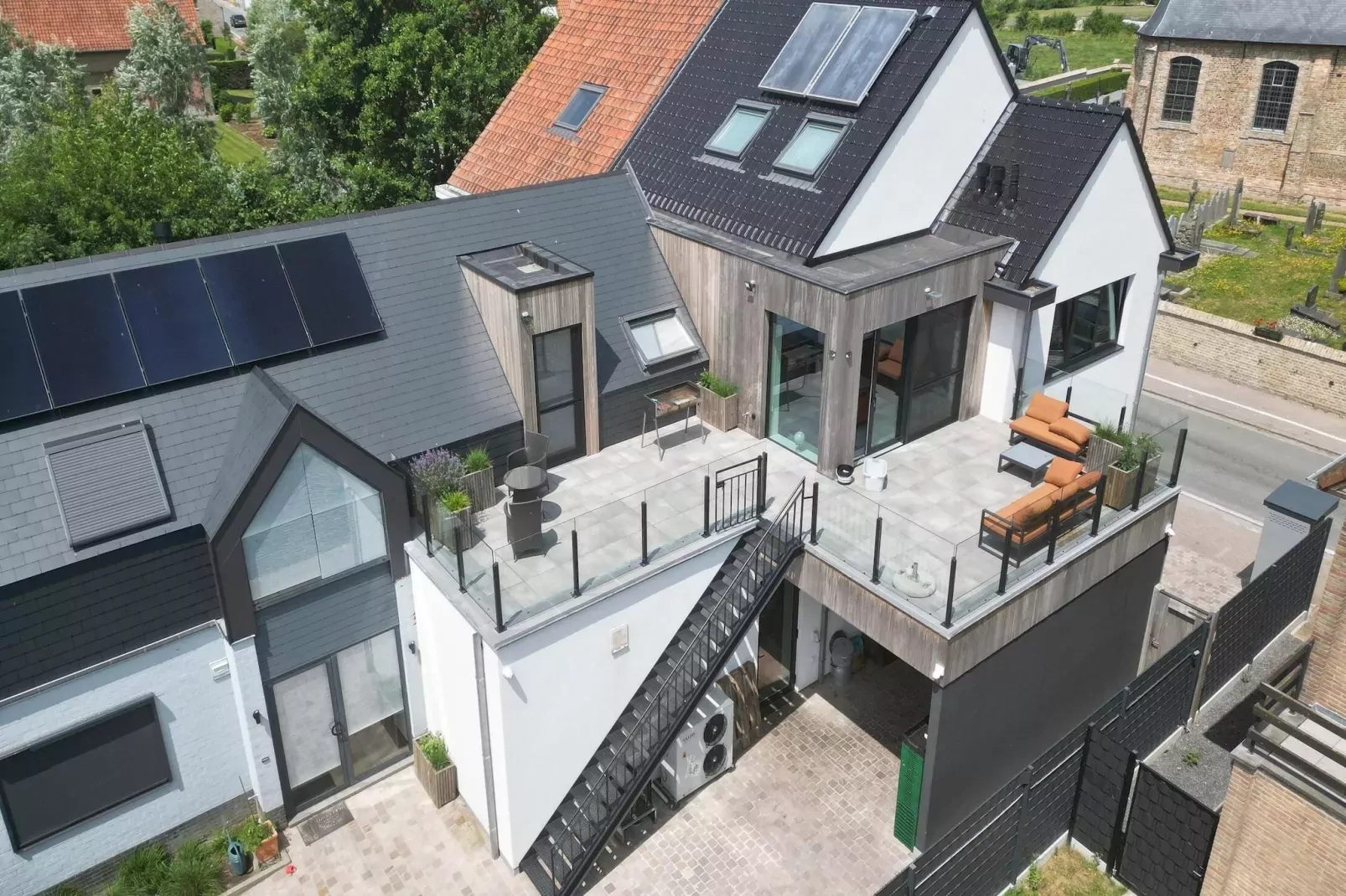 D’Ereplatse Bed and Breakfast-Uitzicht zomer