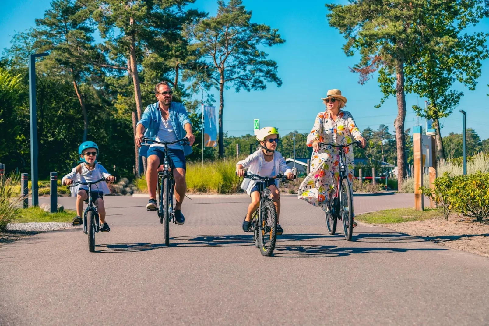 Resort Zilverstrand 2-Gebieden zomer 1km