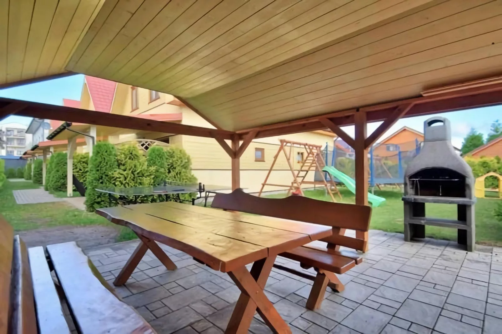 Domki wakacyjne dla 7 osób Sarbinowo-Terrasbalkon