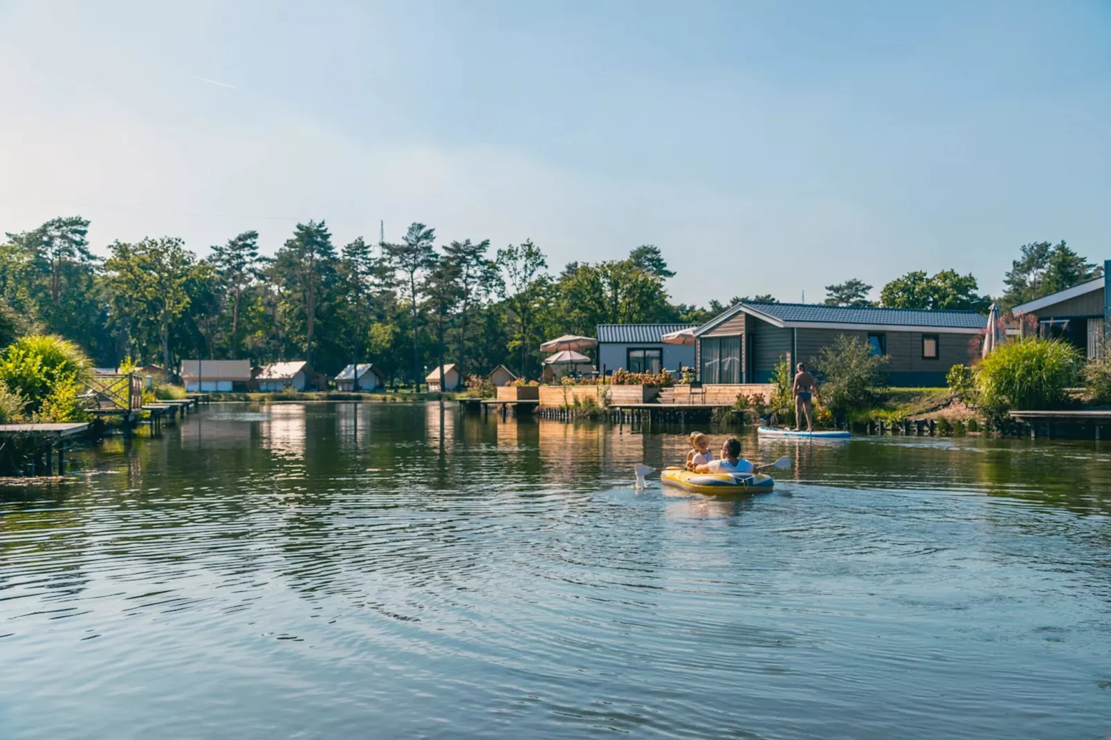 Resort Zilverstrand 3-Gebieden zomer 1km