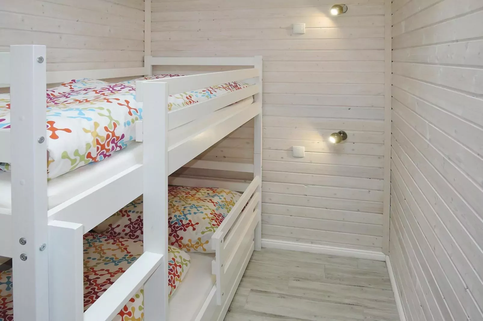 Domek skandynawski z basenem i jacuzzi w Międzywodziu-Slaapkamer