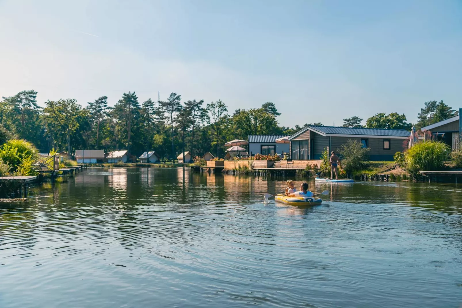 Resort Zilverstrand 9-Gebieden zomer 1km