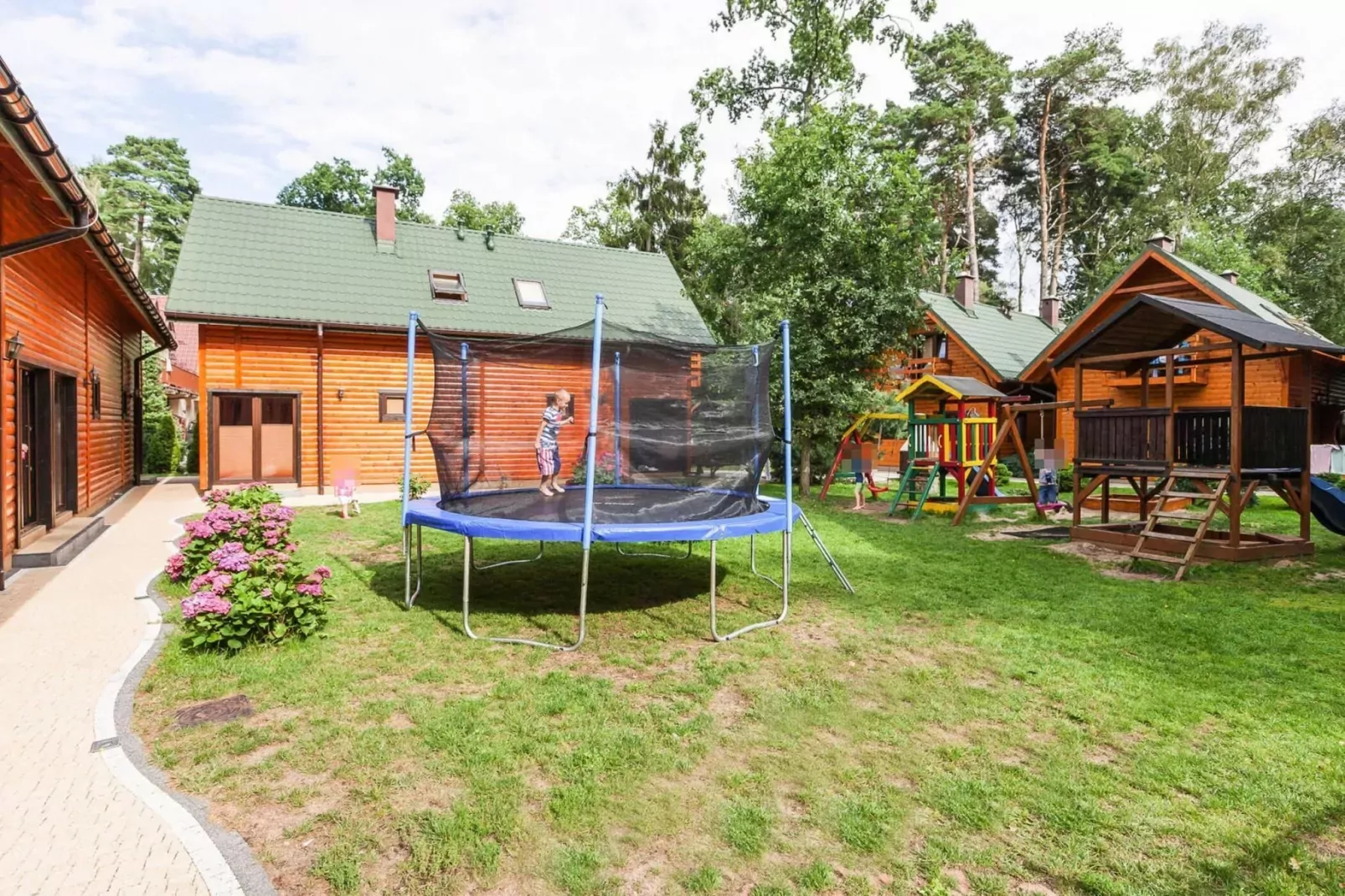 Holiday complex, Pobierowo-Ferienhaus 0-Tuinen zomer