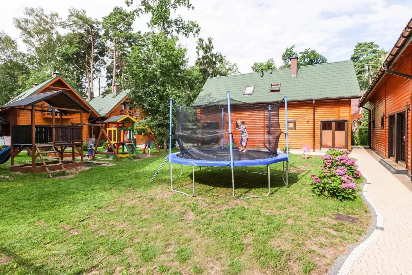 Holiday complex, Pobierowo-Ferienhaus 0-Tuinen zomer