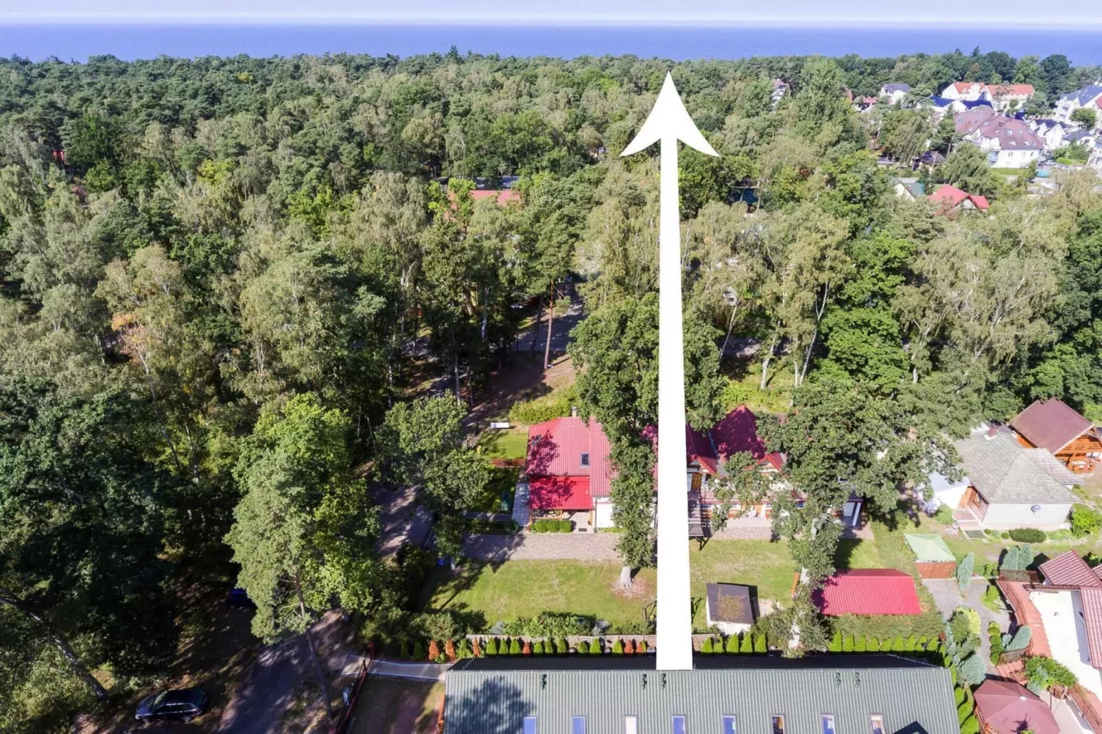 Holiday complex, Pobierowo-Ferienhaus 0-Gebieden zomer 1km