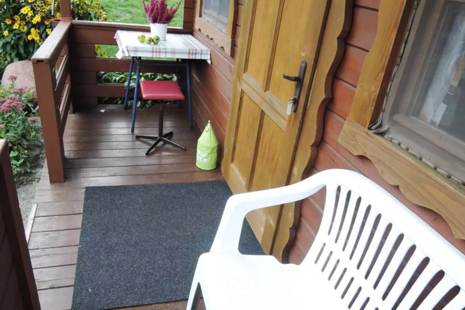 Bungalows Lubin Typ A Jolanta-Terrasbalkon