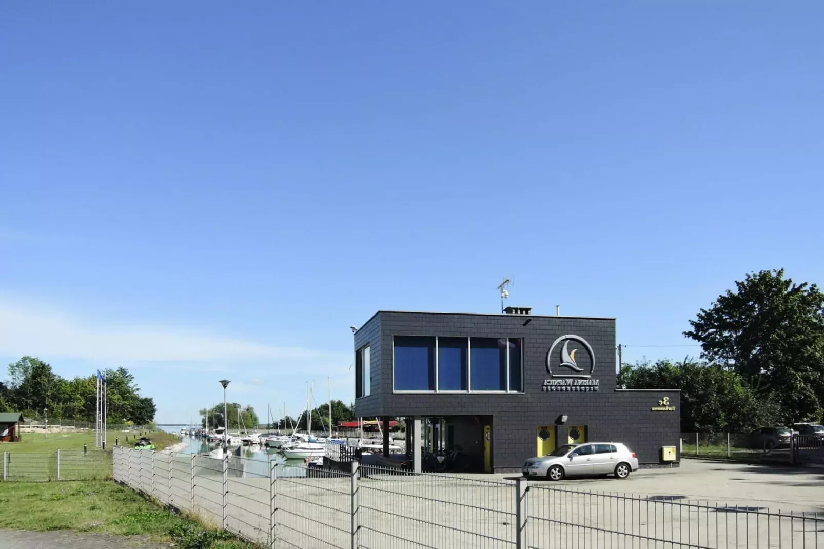 Bungalows Lubin Typ A Jolanta-Gebieden zomer 1km