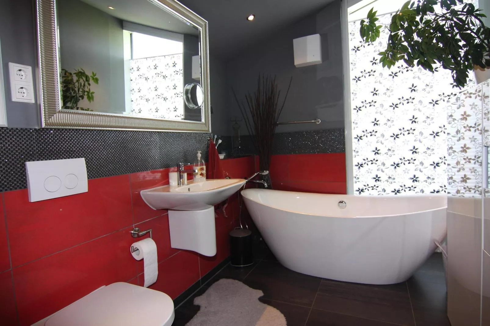 Appartementhaus Calmsailing Börgerende-Appartement 23 Meerblick 2 OG-Badkamer