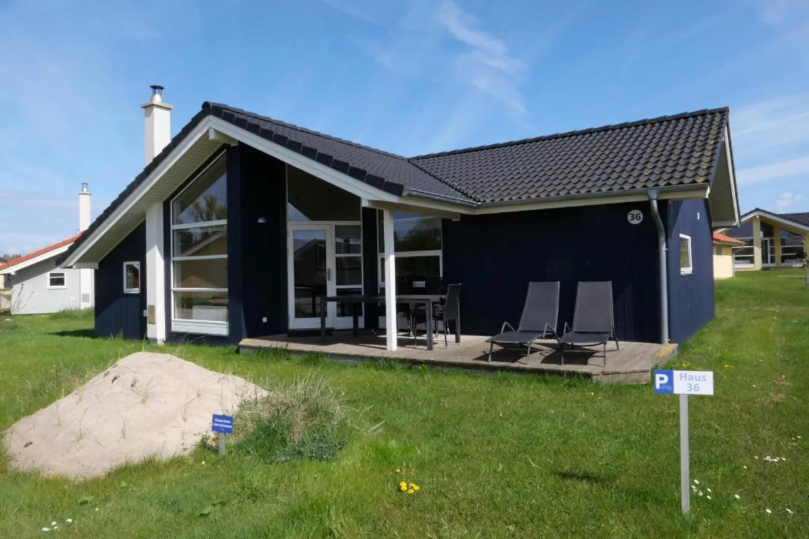 Appartementhaus Calmsailing Börgerende-Appartement 23 Meerblick 2 OG-Gebieden zomer 1km