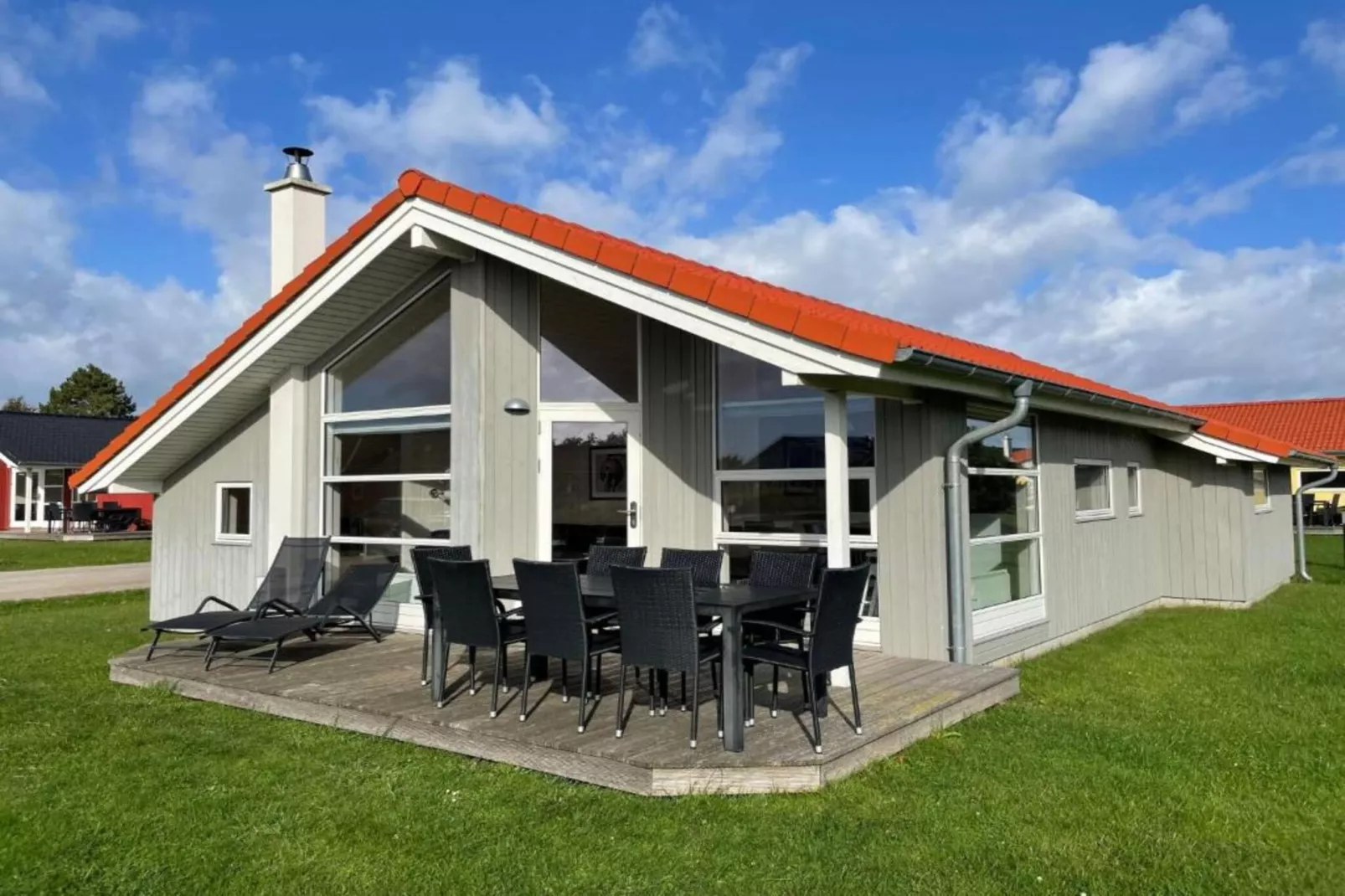 Appartementhaus Calmsailing Börgerende-Appartement 23 Meerblick 2 OG-Gebieden zomer 1km