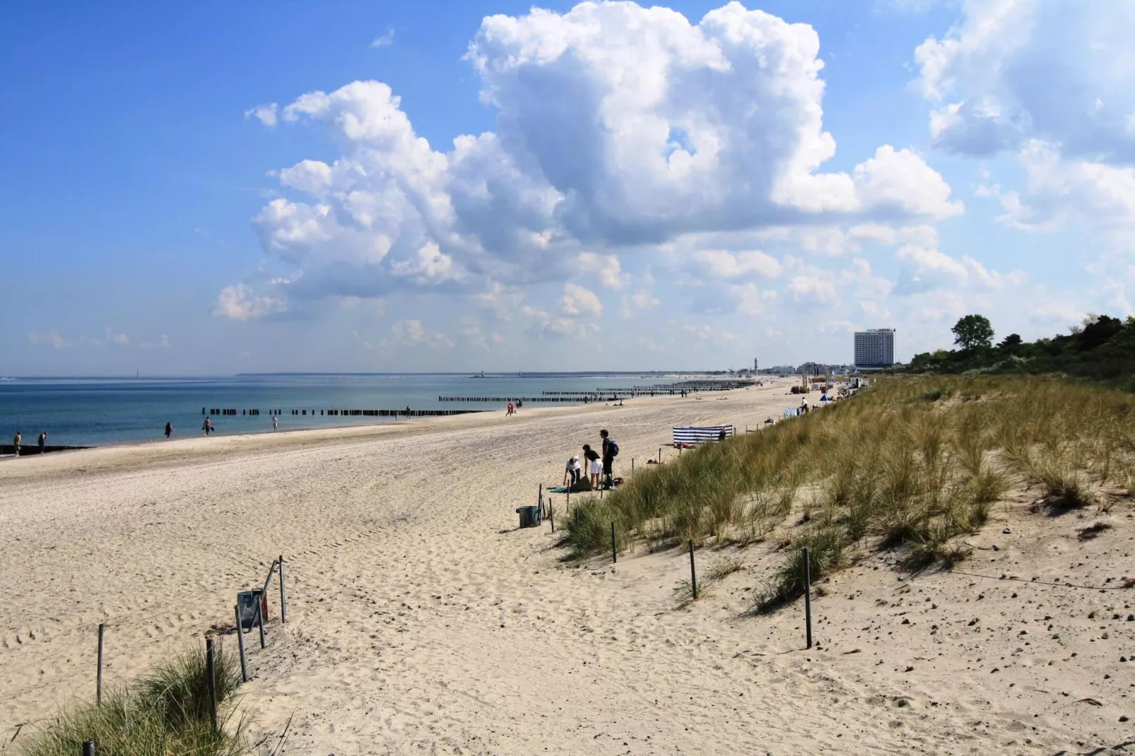 Appartementhaus Calmsailing Börgerende-Appartement 23 Meerblick 2 OG-Gebieden zomer 5km