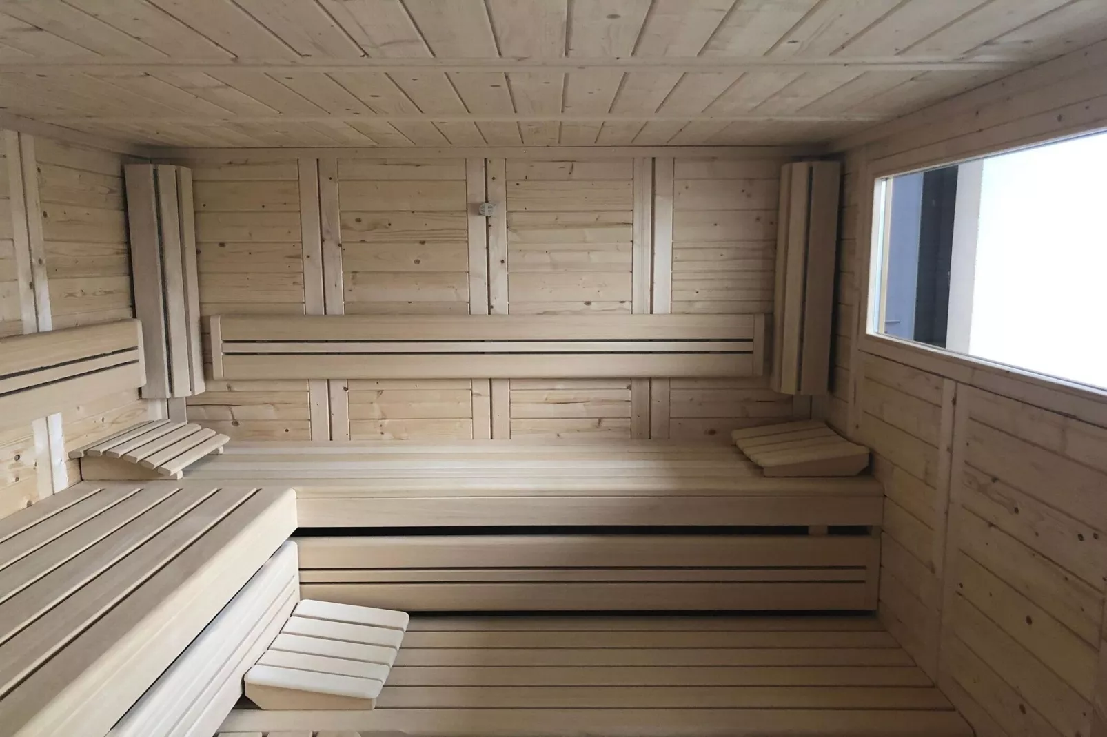 Appartementhaus Calmsailing Börgerende-Appartement 23 Meerblick 2 OG-Sauna