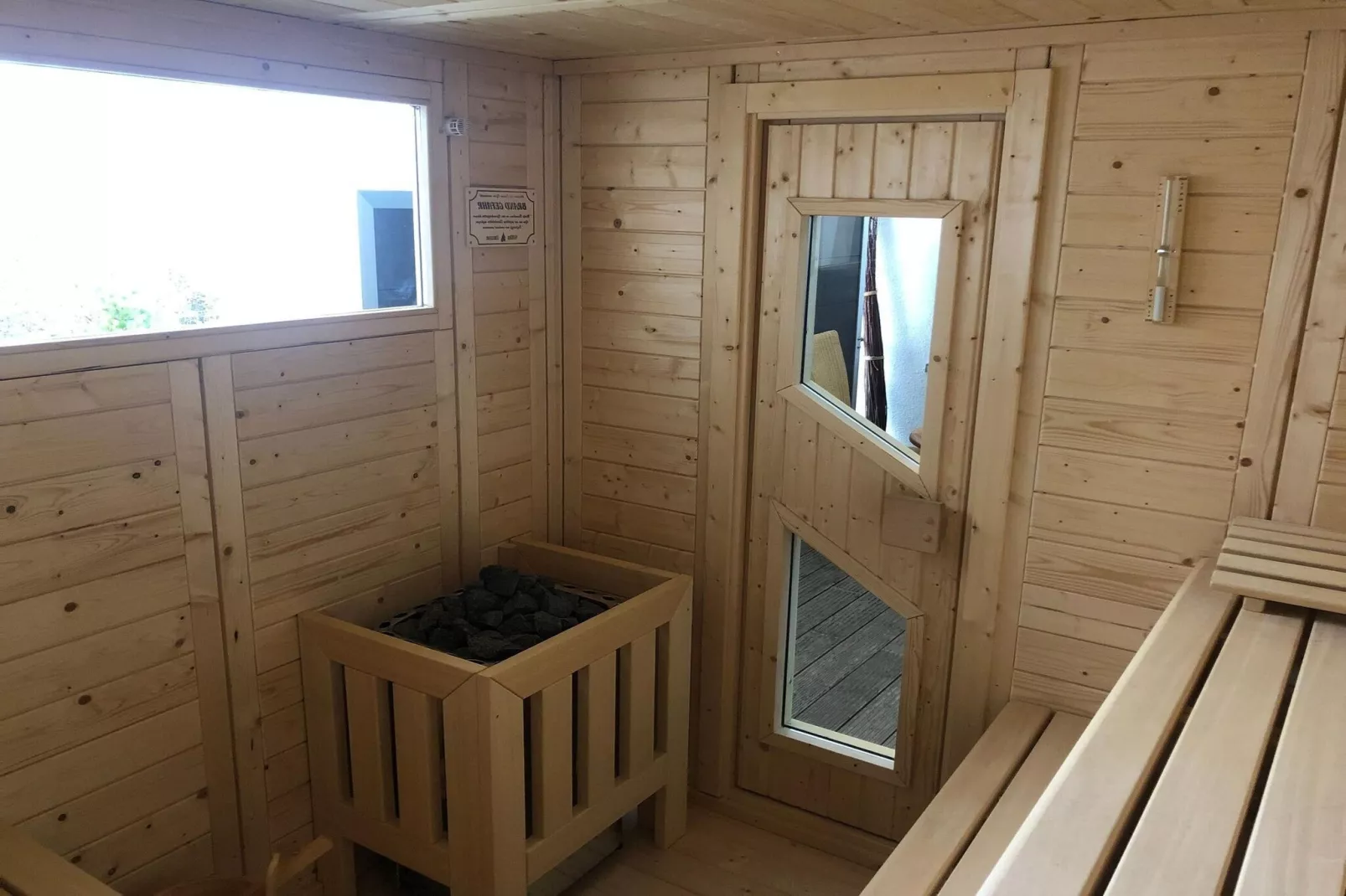 Appartementhaus Calmsailing Börgerende-Appartement 23 Meerblick 2 OG-Sauna
