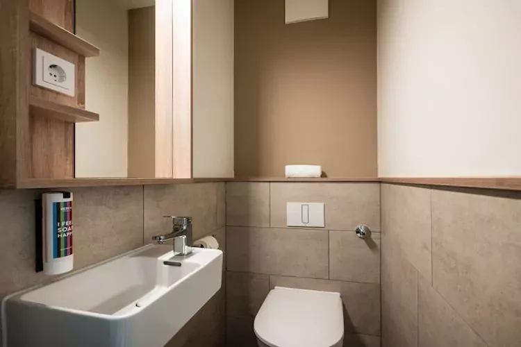 BEECH Resort Boltenhagen - Typ 1 Single mit Kind-Badkamer
