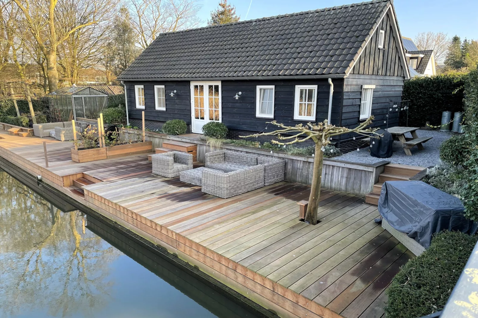 Vakantiehuis De Vlonder-Buitenkant zomer