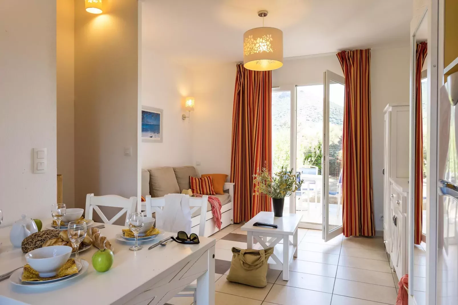Résidence-Club les Villas Bel Godère 1-Eetkamer