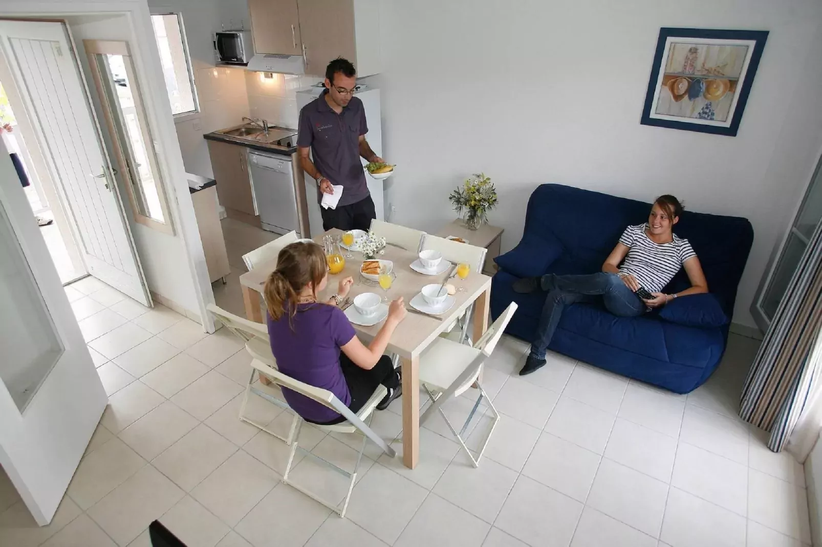 Résidence Le Domaine de l'Emeraude 1-Eetkamer