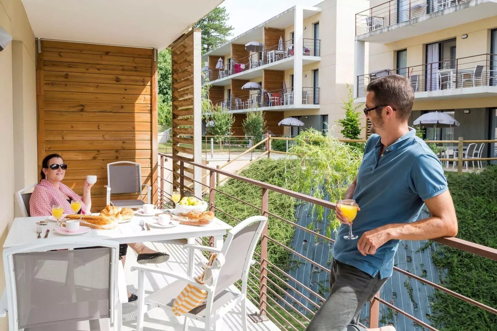 Le Clos Saint Michel 3-Terrasbalkon