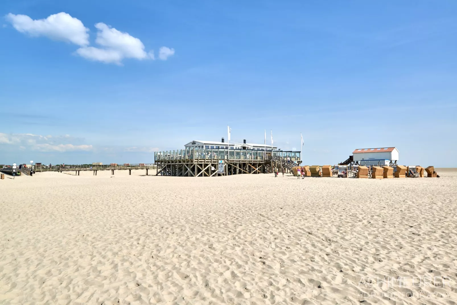 Dünenzauber-Gebieden zomer 1km