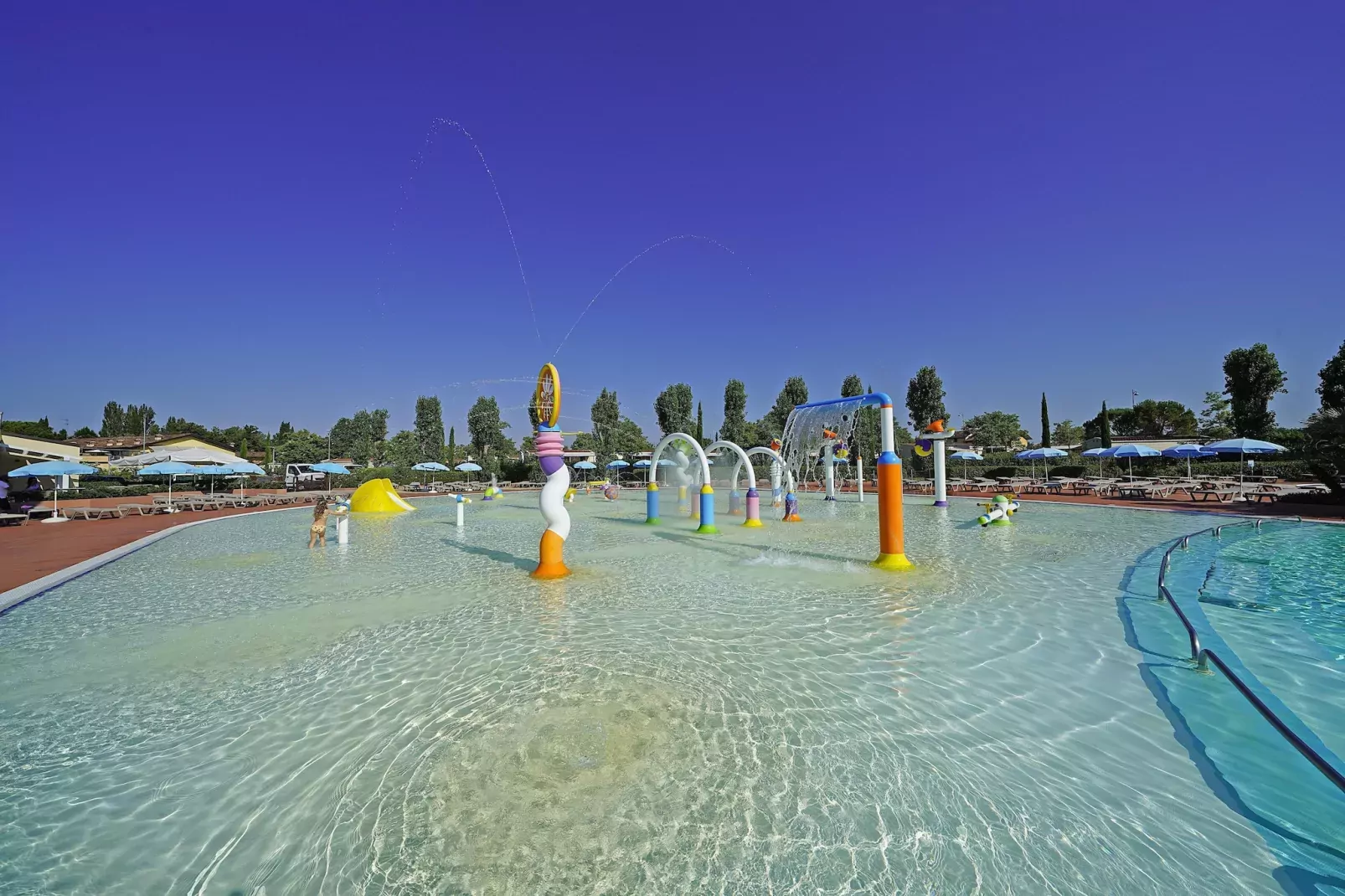 Mobile Homes San Francesco Desenzano-Garda Family-Zwembad