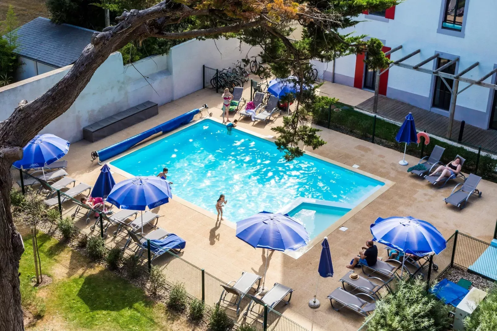 Residence de la Plage 10-Zwembad