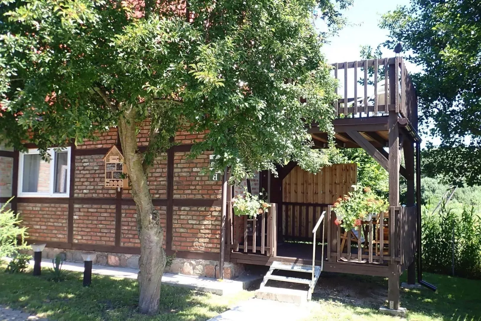 Holiday accomodations Kolczewo Nr 5a-Buitenkant zomer