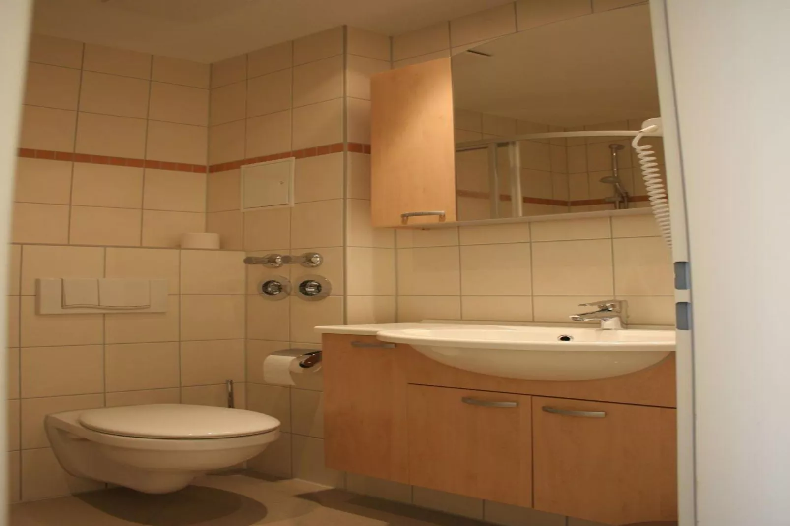 Apartment Strandläufer 116-Badkamer