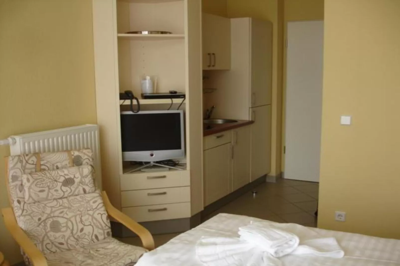 Apartment Strandläufer 117-Woonkamer
