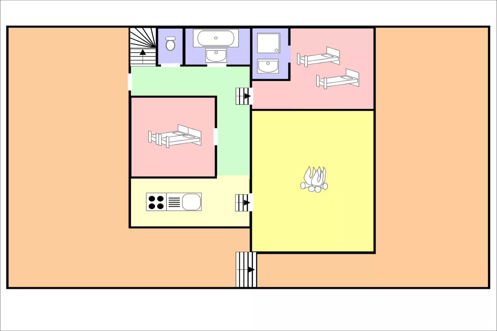 Chalet de la Côte-Faciliteiten