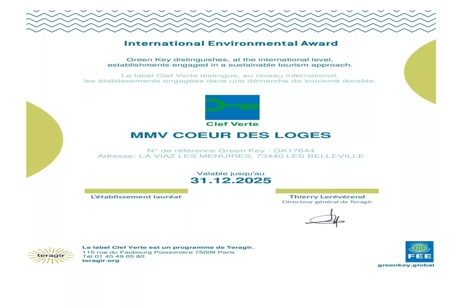 Le Coeur des Loges 3-S4v-Parkfaciliteiten