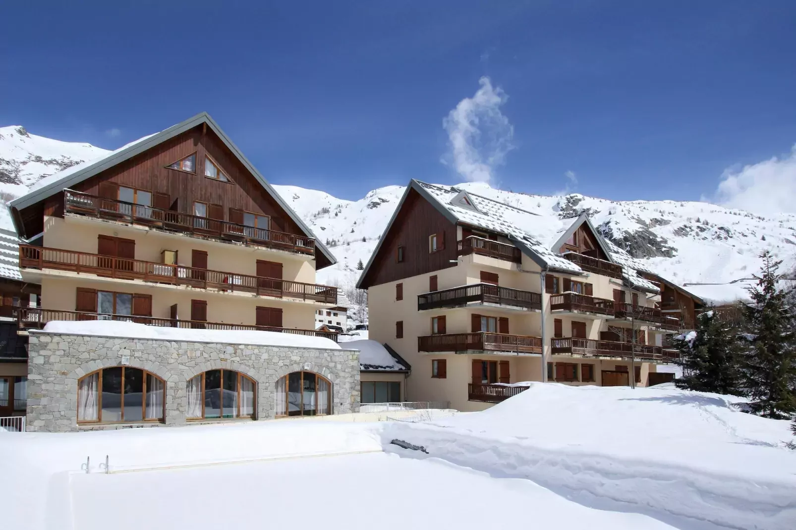 Residence Les Sybelles 1-Exterieur winter