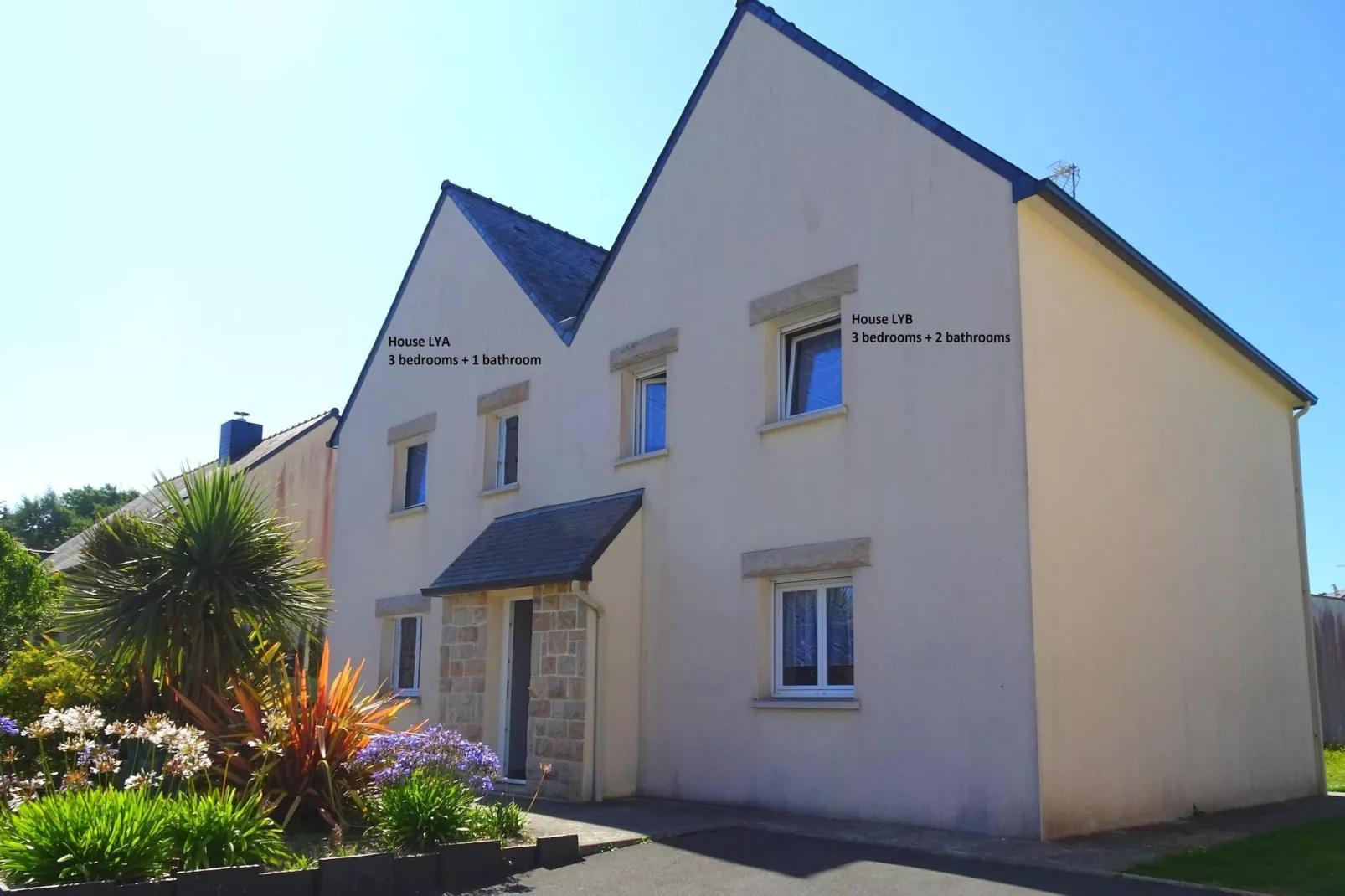 Semi-detached houses St Quay-Portrieux-3 chambres  2 sdb
