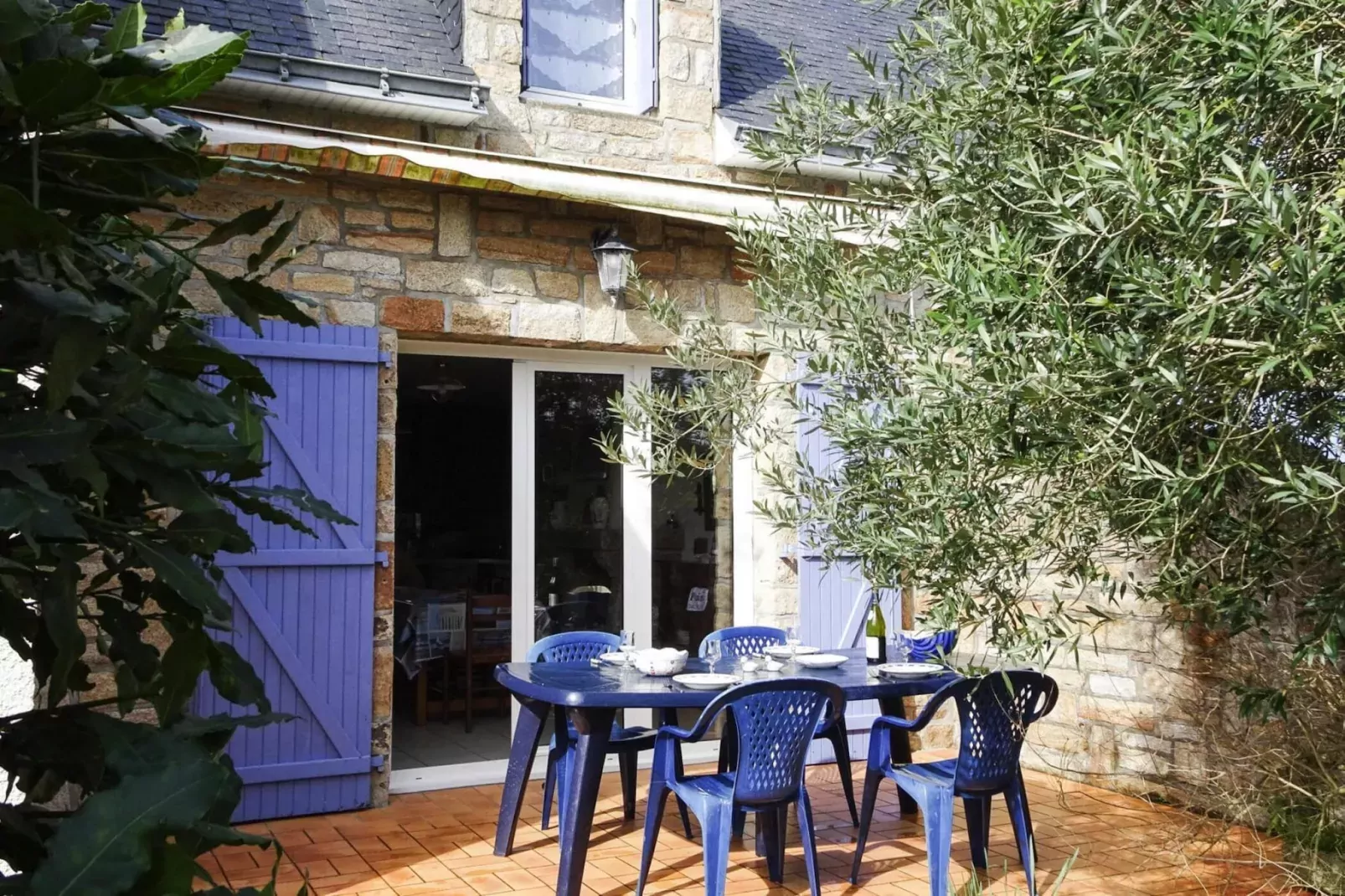 Semi-detached house Damgan-Terrasbalkon