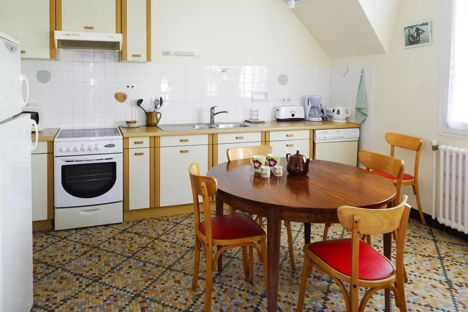 Holiday flat Bénodet-Eetkamer