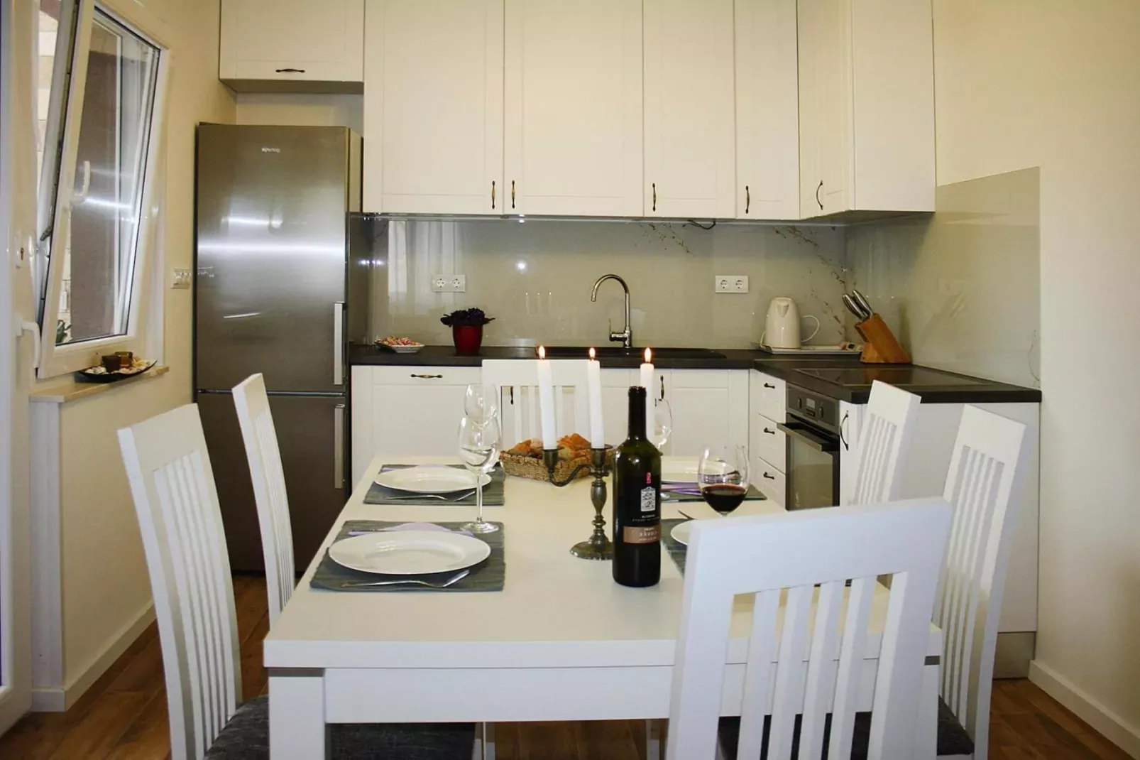Holiday home, Privlaka-Ferienhaus Ruza, ca. 90 qm, bei Belegung mit 5-6 Personen-Eetkamer