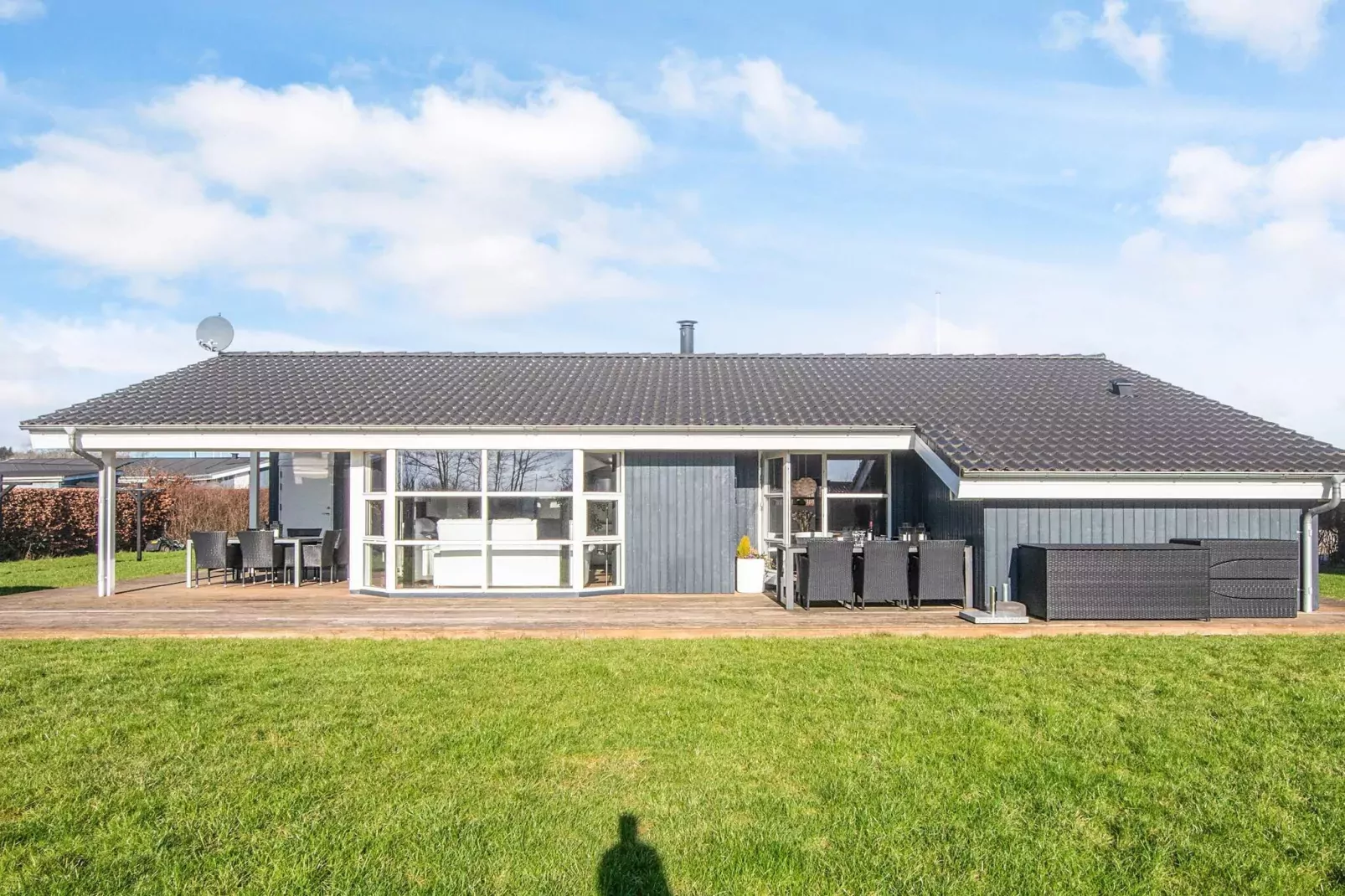 4 sterren vakantie huis in Rønde-Uitzicht