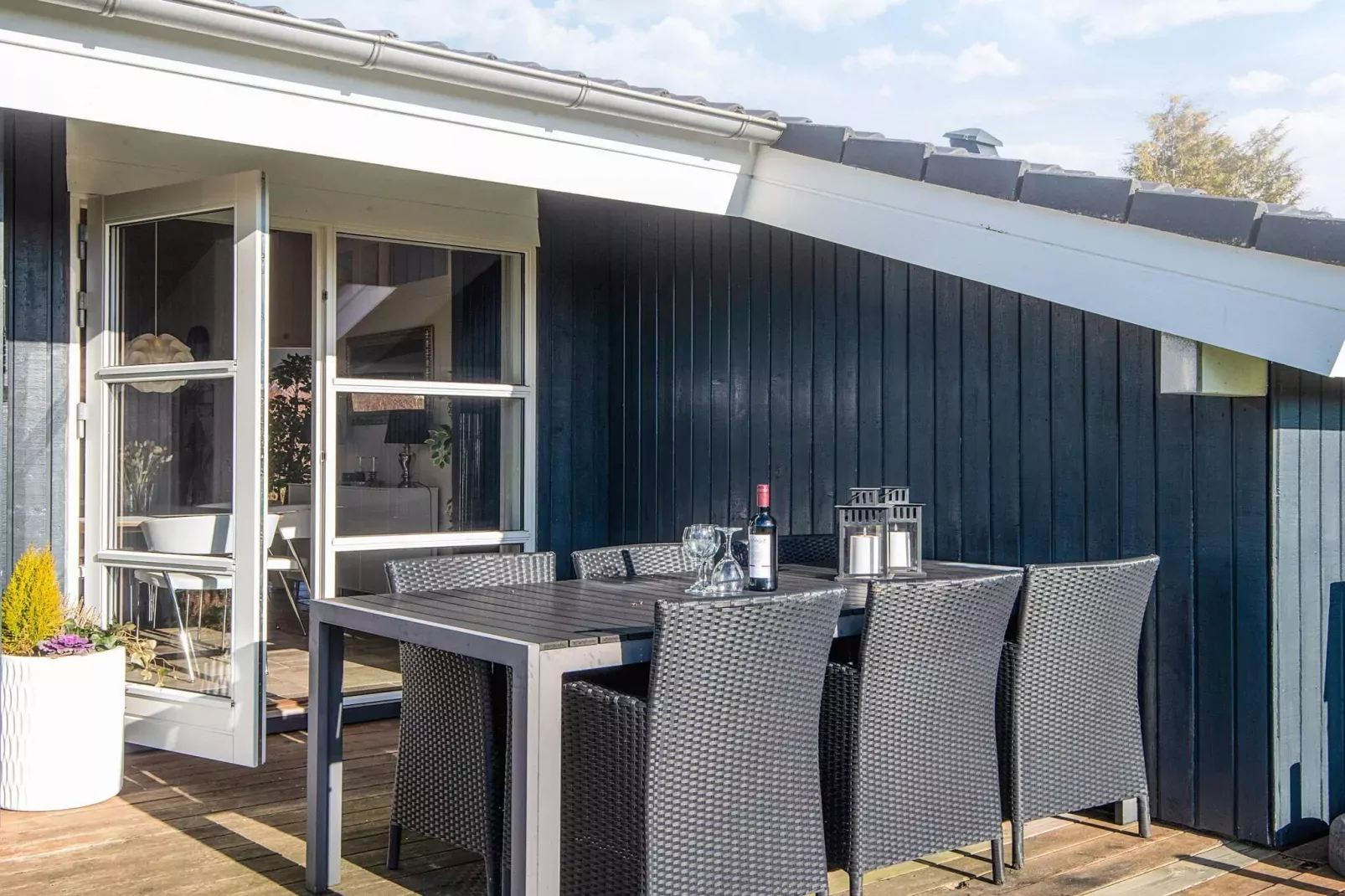 4 sterren vakantie huis in Rønde-Uitzicht