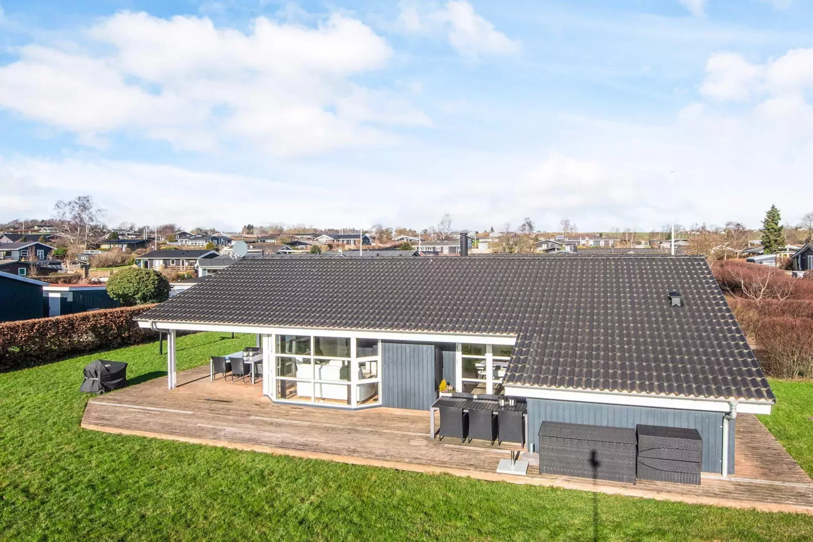 4 sterren vakantie huis in Rønde-Uitzicht