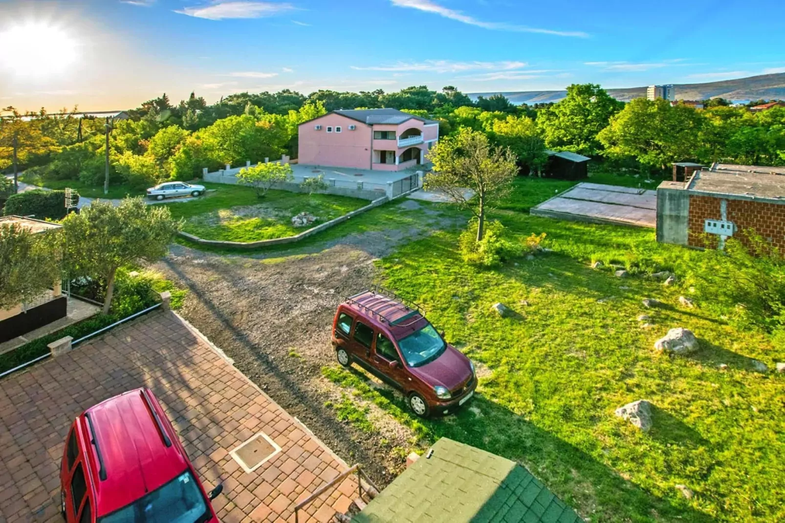 Holiday flat Kuco Starigrad Paklenica-3-Raum-App SD44 A01 ca 58 qm bei Belegung mit 5 Pers-Uitzicht zomer