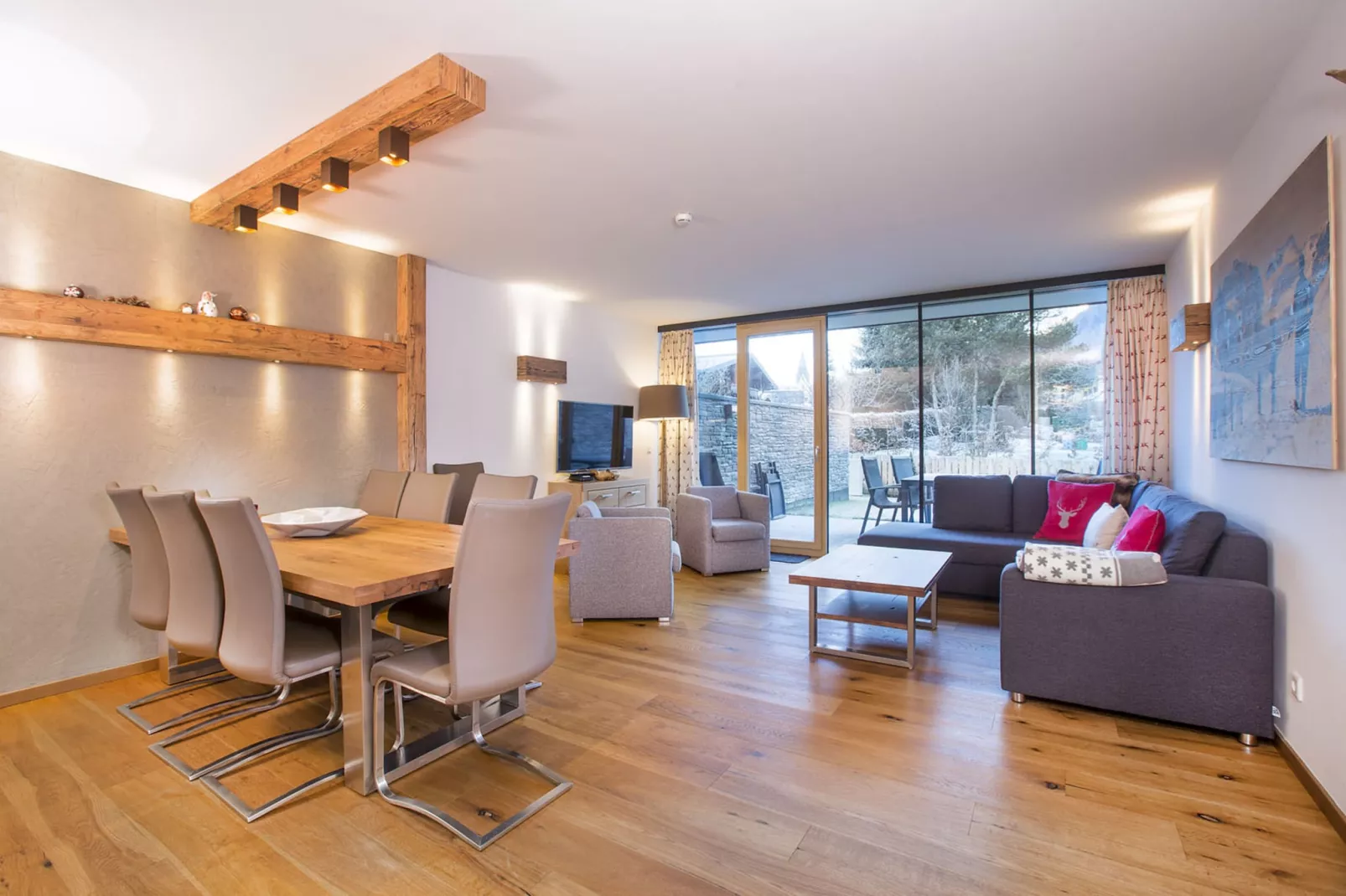 Residenz Wildkogelbahnen Top 7-Woonkamer