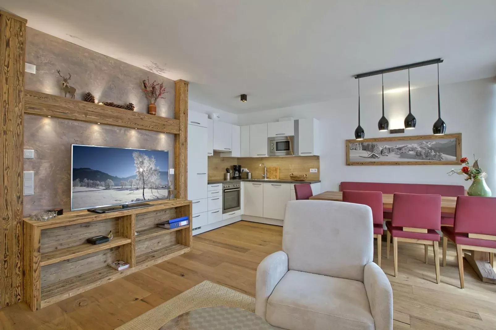 Residenz Wildkogelbahnen Top 19-Woonkamer