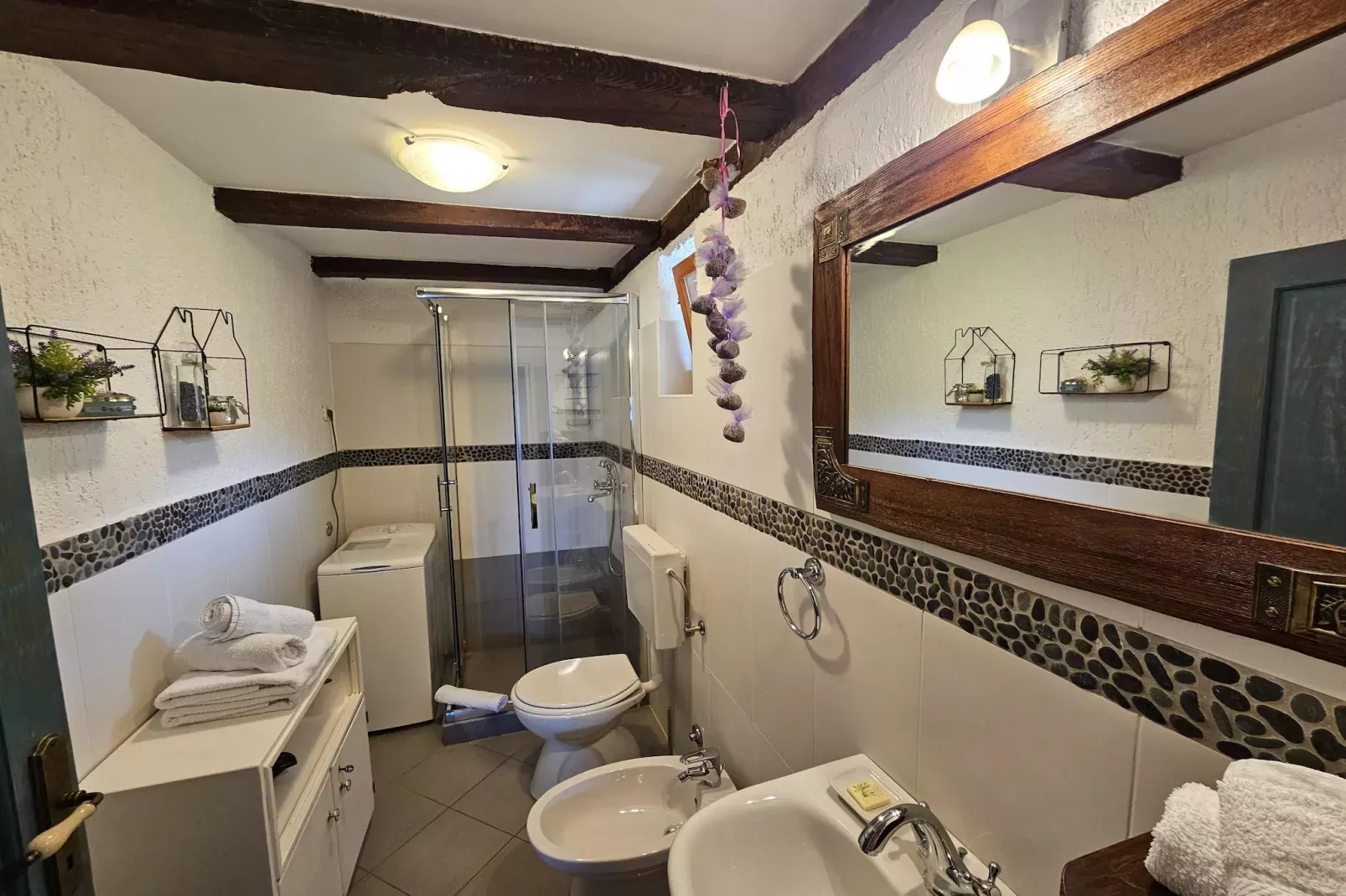 Holiday home Iva - Lovran Dobrec - ca 80 qm für 4 Pers-Badkamer