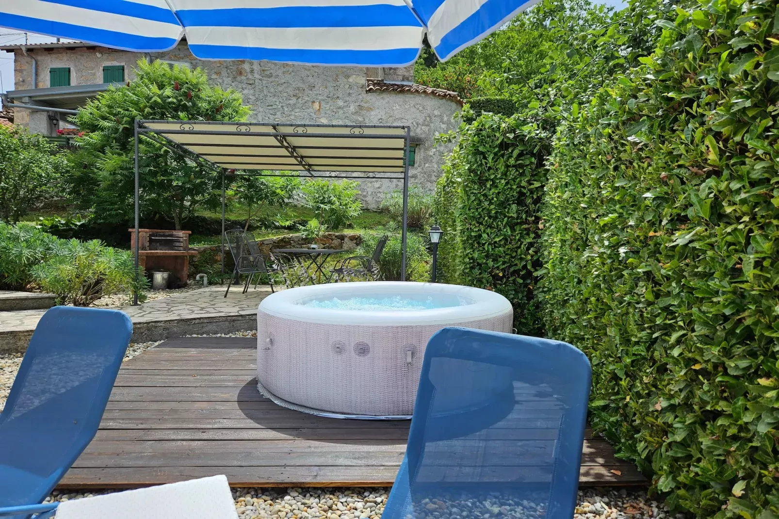 Holiday home Iva - Lovran Dobrec - ca 80 qm für 4 Pers-Tuinen zomer