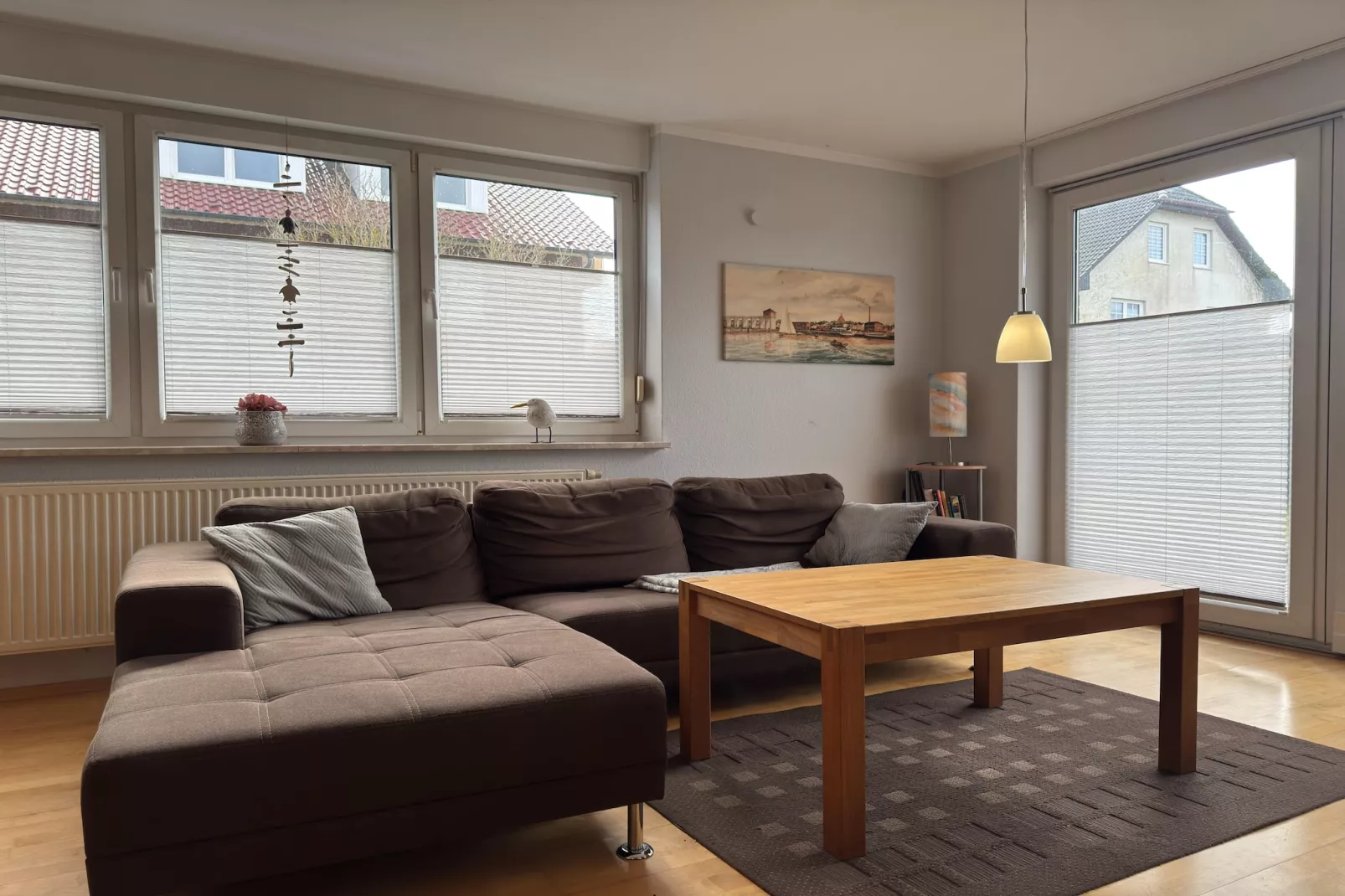 Ostsee-Haus Windland auf der Insel-Woonkamer