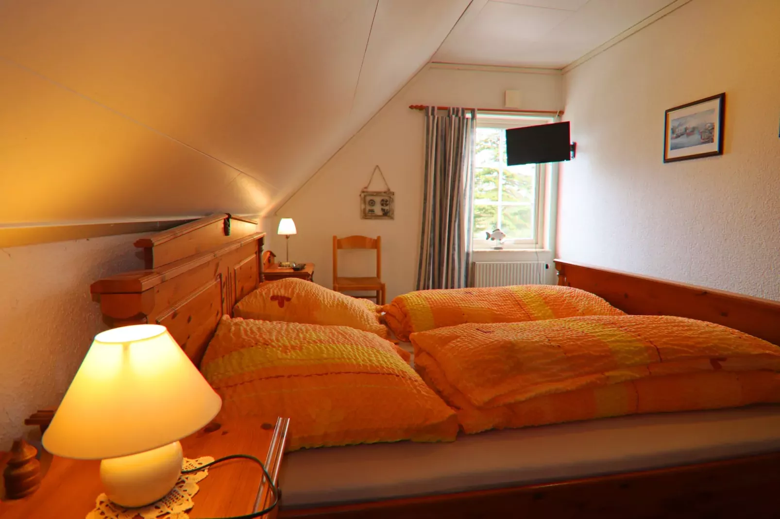 Kühlungsblick im Schwedenhaus-Slaapkamer