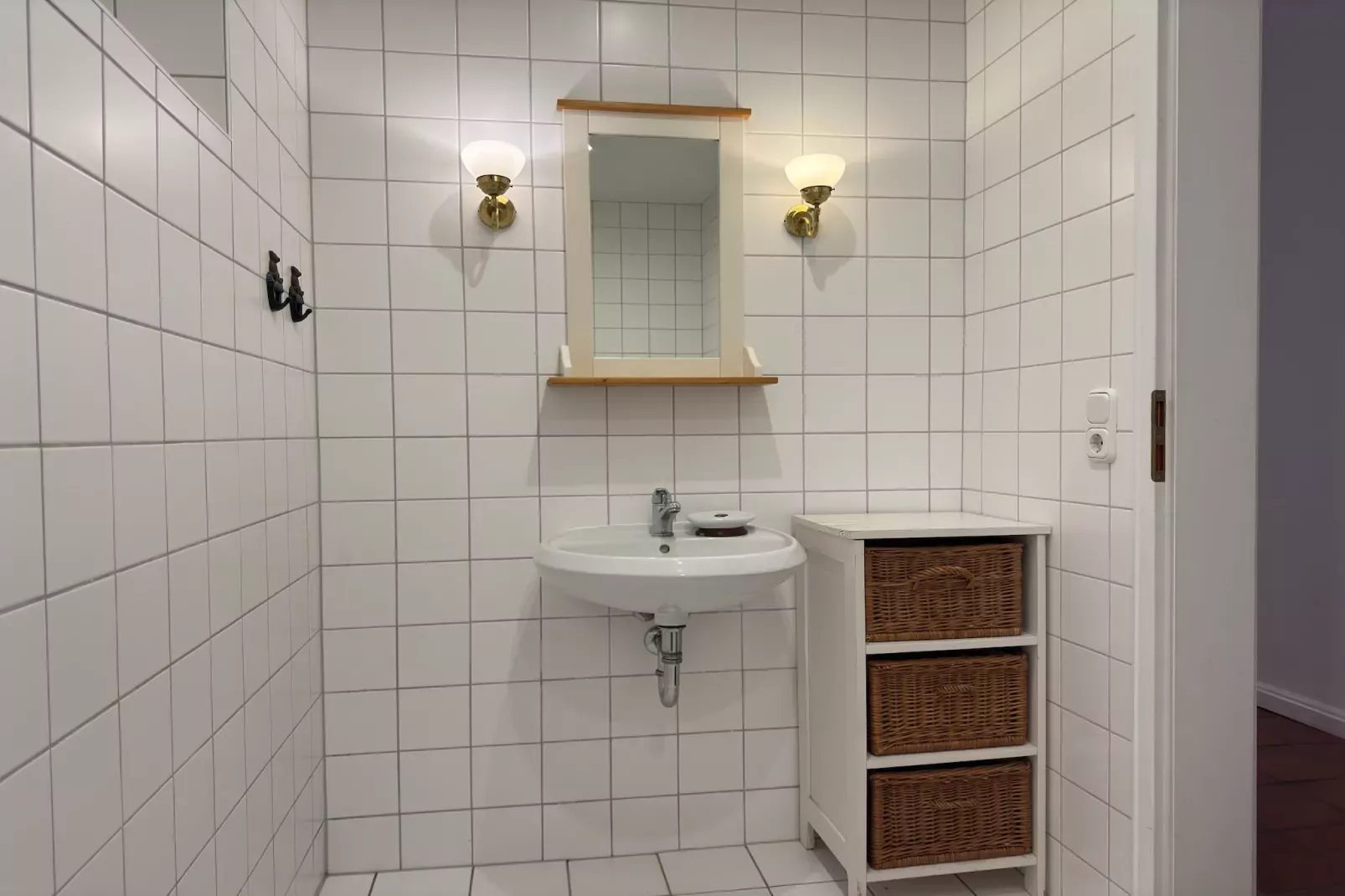 Romantisches Landhaus mit Kamin-Badkamer