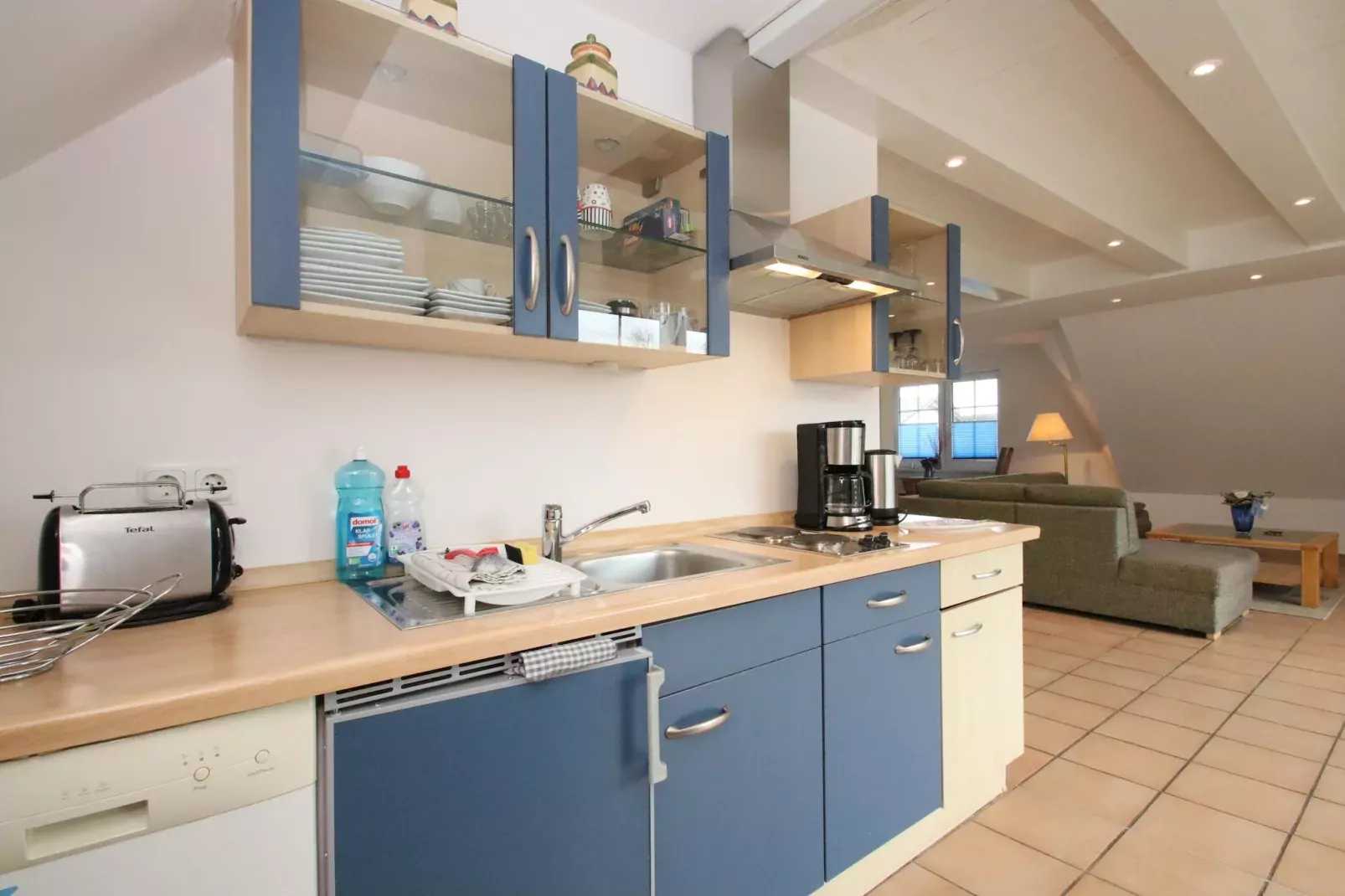 Arko 5 strandnah mit Balkon-Keuken