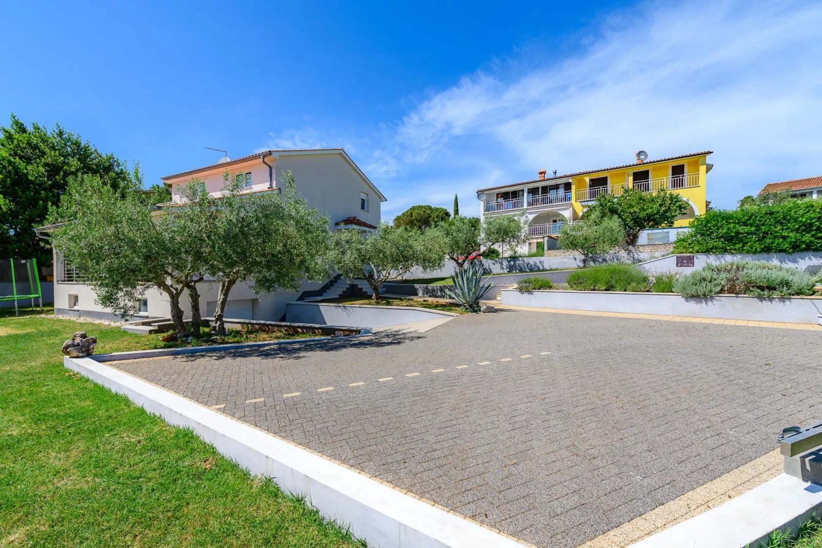 Villa Elisa-Gebieden zomer 1km