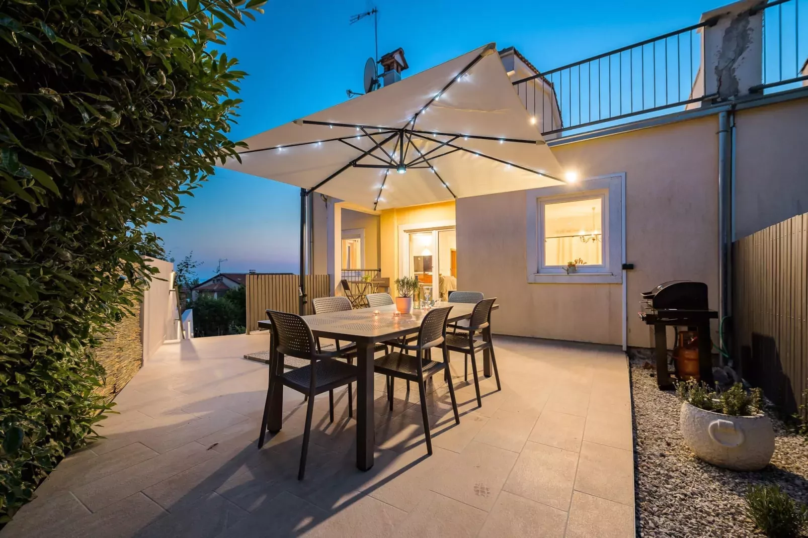 Villa Zaza-Terrasbalkon