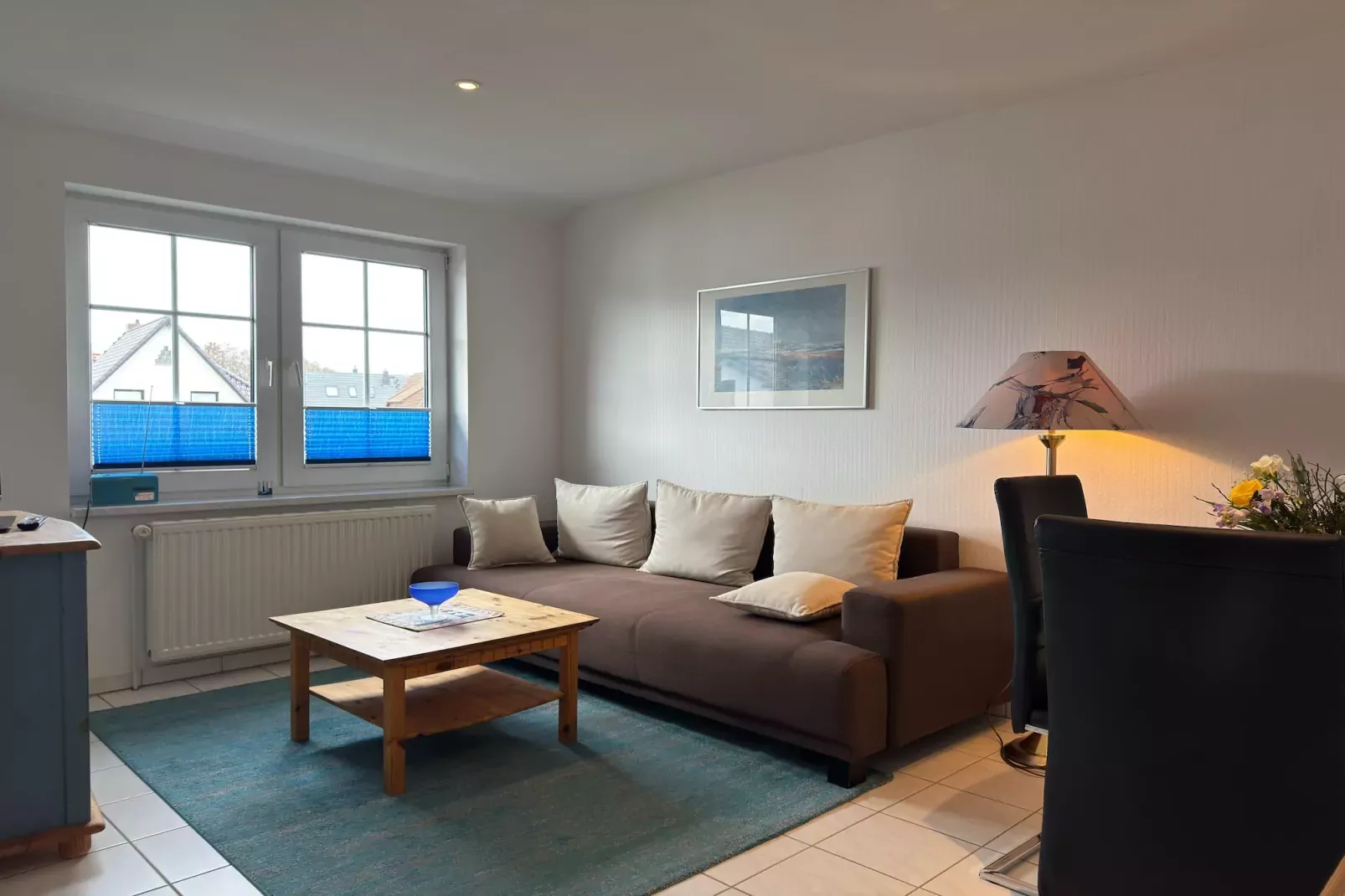 Die weiße Villa XL-Woonkamer